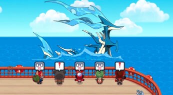 Ein Nexomon im Wasser