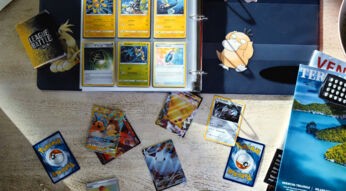 Einige neue Karten aus dem Pokémon-Sammelkartenspiel