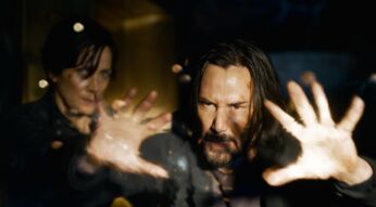 Neo und Trinity im Film Matrix 4
