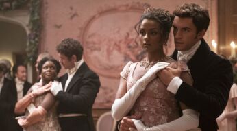 Simone Ashley und Jonathan Bailey in Staffel 2 von "Bridgerton"