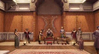 Der Thronsaal in Crusader Kings 3: Royal Court