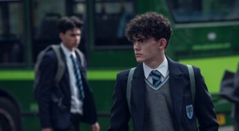 Zwei englische Schuljungen in "Heartstopper".