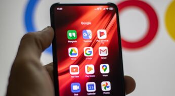 Ein Smartphone mit Android