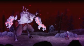 Ein dämonischer Gegner aus Salt and Sacrifice