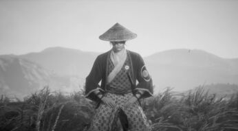 Der Protagonist von Trek to Yomi: Hiroki