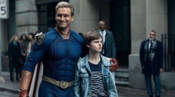 Homelander und sein Sohn in einer der besten Momente aus The Boys