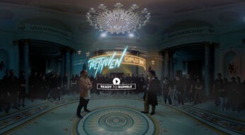 Ein Rap-Battle im Beethoven VR-Spiel