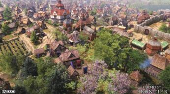 Aufbau eines Stadtlebens in Farthest Frontier