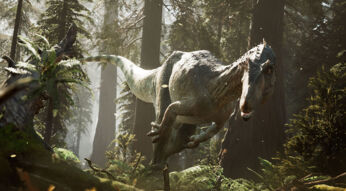 Ein Fleischfresser im Spiel The Lost Wild