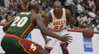 Michael Jordan in der Basketball-Simulation NBA 2K23