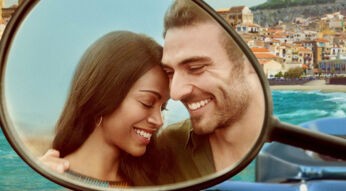 Eugenio Mastrandrea und Zoe Saldana in From Scratch