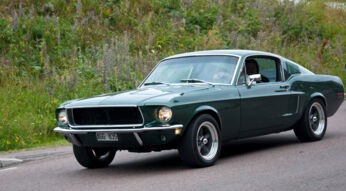 Der grüne Ford Mustang aus 1968