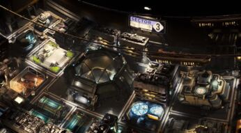 Eine fortschrittliche Stadt in Ixion