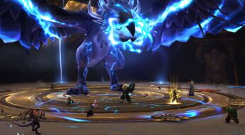 Der Raid-Boss Raszageth in WoW: Dragonflight