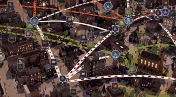 Die Stadt aus dem Spiel City of Gangsters im Überblick