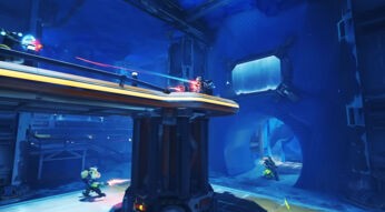 Ein strategisch wichtig gelegener Punkt auf der Karte Antarktische Halbinsel in Overwatch 2