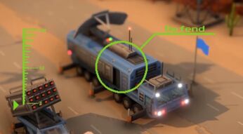 Ein Tanker im Spiel Warpips