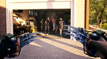 Einige Untote in einer Garage in Dead Island 2