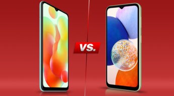 Zwei Handys im Duell