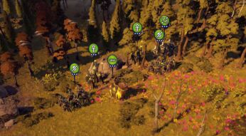 Die Paladin-Fraktion auf dem Schlachtfeld in Age of Wonders 4