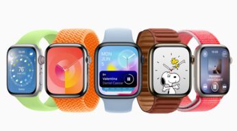 Screenshots von watchOS 10 auf der Apple Watch