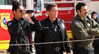 Drei Mitglieder von Polizei und Feuerwehr