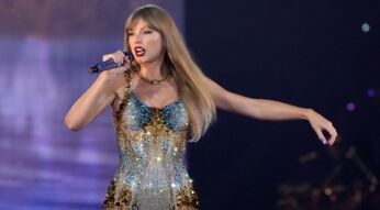 Taylor Swift performt auf einem Konzert der "The Eras Tour"