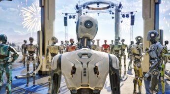 Ein Roboter aus The Talos Principle 2