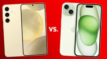 Galaxy S24 und iPhone 15 gegenübergestellt