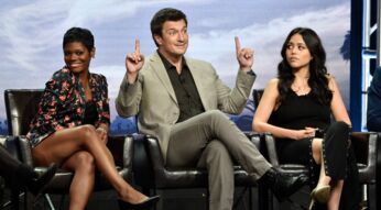Afton Williamson, Nathan Fillion, Alyssa Diaz
