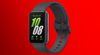 Die Galaxy Fit3 in einer grauen Farbe