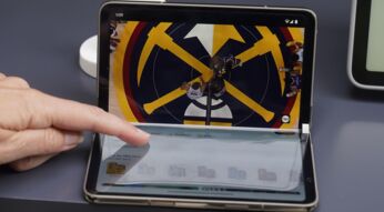 Das Google Pixel Fold auf der I/O 2023