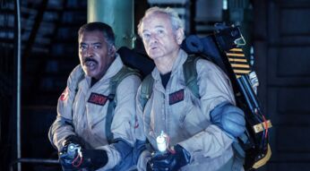 Die Schauspieler Ernie Hudson und Bill Murray