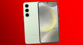 Das Galaxy S24 von Samsung in der Farbe Jade Green