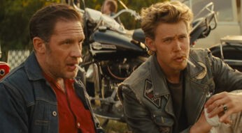 Austin Butler und Tom Hardy in The Bikeriders