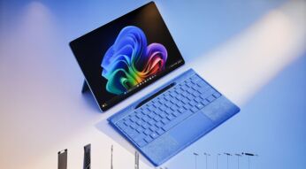 Neues Surface Pro von Microsoft ausgestellt