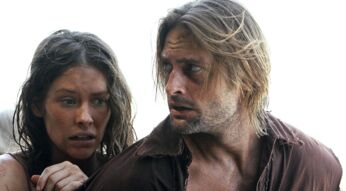 Evangeline Lilly und Josh Holloway in Lost