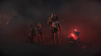 Ein Kampfteam aus vier Spieler:innen in Once Human