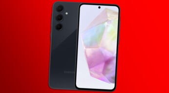 Das Galaxy A35 5G in der Farbe Awesome Navy