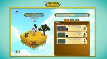Ein Screenshot aus dem Spiel Clicker Heroes