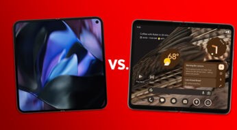 Das Pixel 9 Pro Fold und Pixel Fold gegenübergestellt