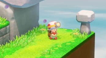 Toad im Spiel Captain Toad Treasure Tracker
