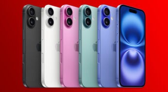 Das iPhone 16 (Plus) in verschiedenen Farbvarianten