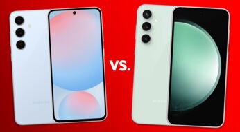 Samsung Galaxy S24 FE und Galaxy S23 FE gegenübergestellt