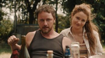 James McAvoy und Aisling Franciosi in "Speak No Evil"