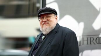 Autor George R.R. Martin im Chinese Theatre in Los Angeles