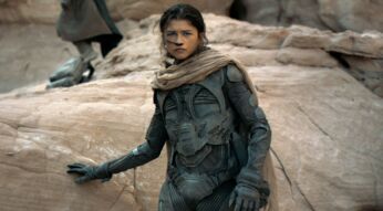 Zendaya in einer Wüstenszene von "Dune".