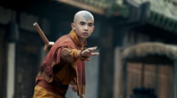 Gordan Cormier als Aang in einer Szene von "Avatar – Der Herr der Elemente".