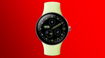 Die Pixel Watch 4 in der Farbe Lemongrass