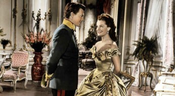 Karlheinz Böhm und Romy Schneider in einer Szene aus "Sissi – Die junge Kaiserin"